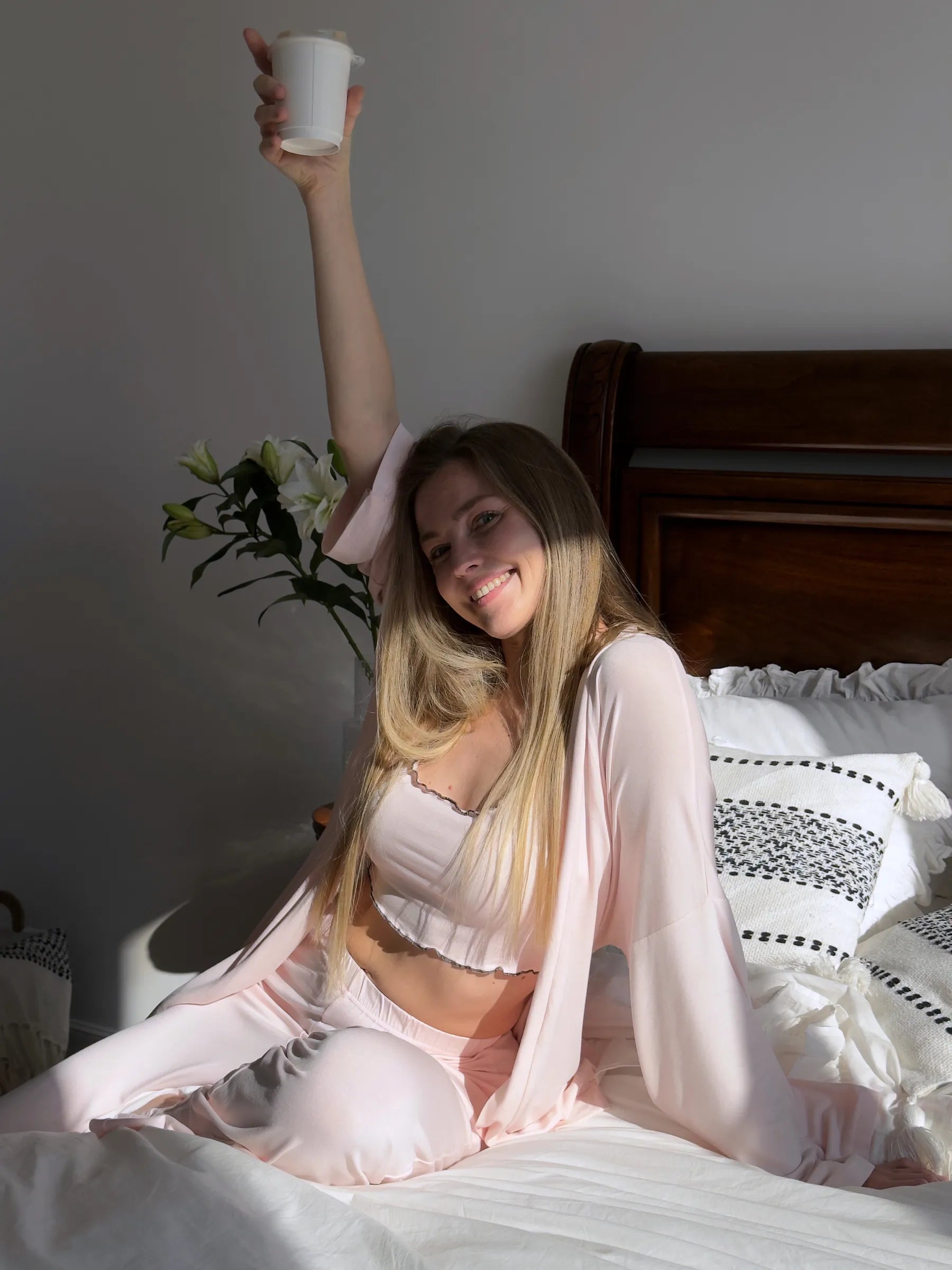 Soft Elegance 4-Piece Lounge Set – Long Pants Edition